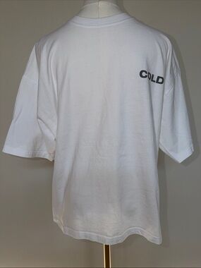 Cold Culture Logo White Short Sleeve Tee by Cold Culture